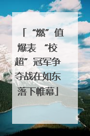 “燃”值爆表 “校超”冠军争夺战在如东落下帷幕