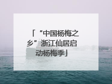 “中国杨梅之乡”浙江仙居启动杨梅季