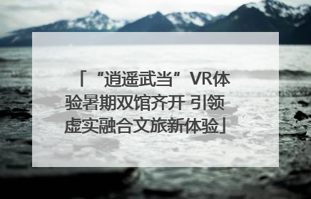 “逍遥武当”VR体验暑期双馆齐开 引领虚实融合文旅新体验