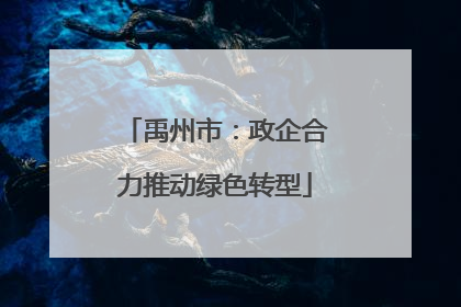 禹州市：政企合力推动绿色转型