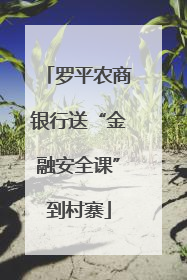 罗平农商银行送“金融安全课”到村寨
