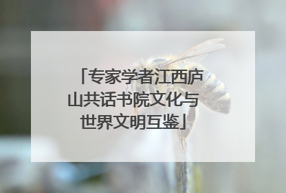 专家学者江西庐山共话书院文化与世界文明互鉴