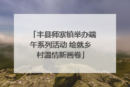 丰县师寨镇举办端午系列活动 绘就乡村温情新画卷
