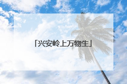 兴安岭上万物生