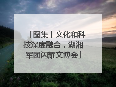 图集丨文化和科技深度融合，湖湘军团闪耀文博会