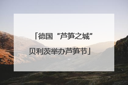 德国“芦笋之城”贝利茨举办芦笋节