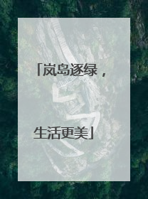岚岛逐绿，生活更美