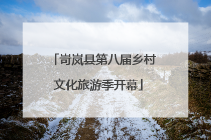 岢岚县第八届乡村文化旅游季开幕