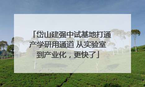 岱山建强中试基地打通产学研用通道 从实验室到产业化，更快了