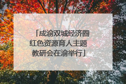 成渝双城经济圈红色资源育人主题教研会在渝举行