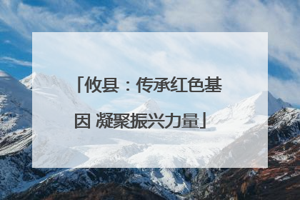 攸县：传承红色基因 凝聚振兴力量