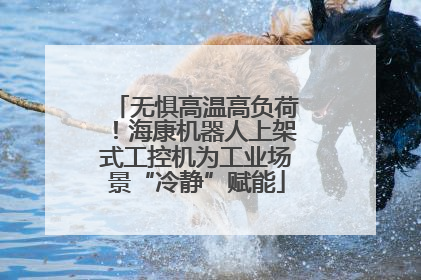 无惧高温高负荷！海康机器人上架式工控机为工业场景“冷静”赋能