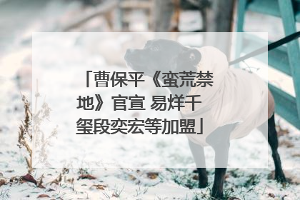 曹保平《蛮荒禁地》官宣 易烊千玺段奕宏等加盟