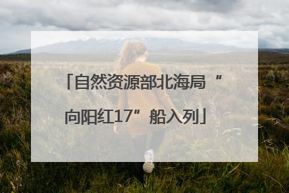 自然资源部北海局“向阳红17”船入列