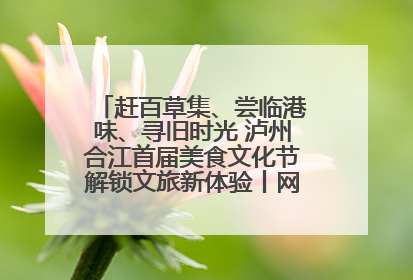 赶百草集、尝临港味、寻旧时光 泸州合江首届美食文化节解锁文旅新体验丨网络中国节·端午