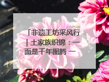 非遗工坊采风行｜土家族织锦：一面是千年图腾 一面是幸福画卷