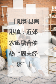 阳新县陶港镇：近郊农旅融合催热“周末经济”