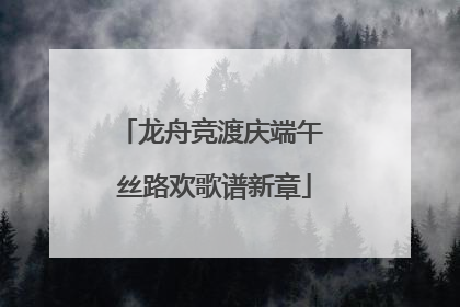 龙舟竞渡庆端午 丝路欢歌谱新章