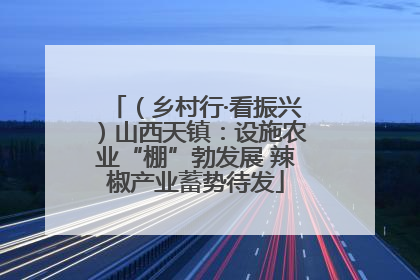 （乡村行·看振兴）山西天镇：设施农业“棚”勃发展 辣椒产业蓄势待发