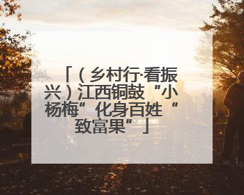 （乡村行·看振兴）江西铜鼓“小杨梅”化身百姓“致富果”