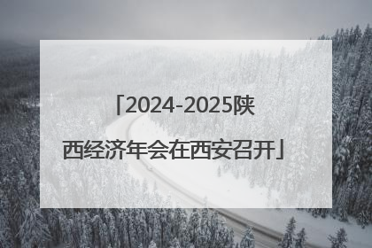 2024-2025陕西经济年会在西安召开
