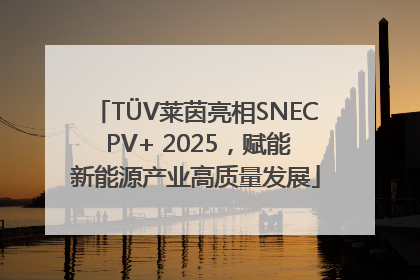 TÜV莱茵亮相SNEC PV+ 2025，赋能新能源产业高质量发展